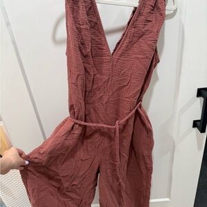 Universal Thread Terracotta Jumpsuit